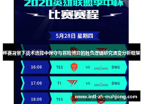 杯赛背景下战术选择中保守与冒险博弈的胜负逻辑研究演变分析框架